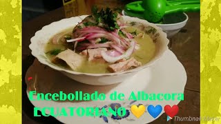 ENCEBOLLADO DE ALBACORA  Cocinando con Manu [upl. by Anirual]