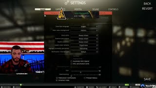 LVNDMARK Shows Off His Tarkov Settings [upl. by Alden530]