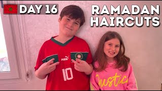 Hair Salon in Morocco  Ramadan Day 16 العربية [upl. by Solokin]