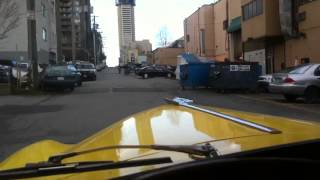 Drivers view in a 1947 TAXI [upl. by Ok]