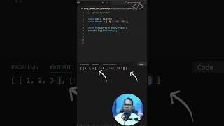 🔀 Merge Arrays Challenge Can You Predict the Output 🔀 coding codewithkg [upl. by Janicki671]