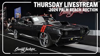 2024 Palm Beach Auction Livestream  Thursday April 18  BARRETTJACKSON 2024 PALM BEACH AUCTION [upl. by Nothgierc]