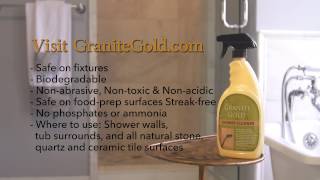 How to Clean Travertine Granite and Marble Shower Walls and Tiles [upl. by Lynda]