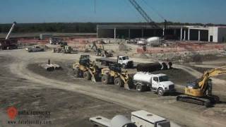 Data Foundry Texas 1  Time Lapse Video of Texas 1 Construction [upl. by Stelle]