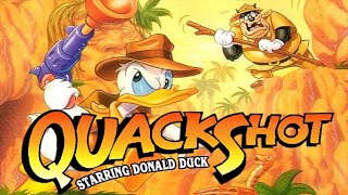 QUACKSHOT Mega Drive Walkthrough starring Donald Duck  Playthrough  Gameplay  Sega Genesis [upl. by Nino]