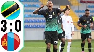 Tanzania vs Mongolia 30 Extended Highlights 2024 Magoli ya Tanzania vs Mongolia 30 [upl. by Dlanigger]