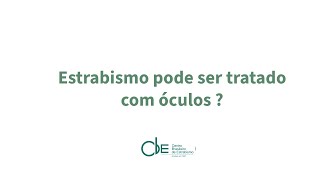 Estrabismo pode ser tratado com óculos [upl. by Ila]