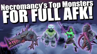 Top Monsters to Fully AFK With Necromancy Runescape 3 [upl. by Bartley]