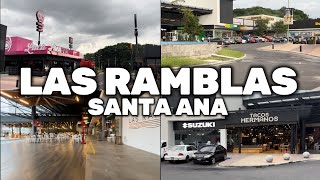 ASÍ ES EL CENTRO COMERCIAL LAS RAMBLAS SANTA ANA EL SALVADOR [upl. by Benn]