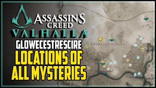 Glowecestrescire All Mysteries Locations Assassin’s Creed Valhalla [upl. by Shermy344]