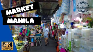 Exploring Manila’s Local Kalentong Market Unfiltered amp Authentic  4K [upl. by Stearns330]