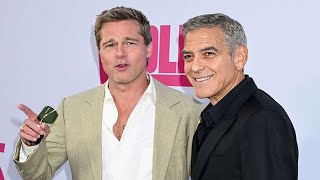 George Clooney and Brad Pitt Were Totally Fine Making Fun of Their Age in Wolfs Says Director [upl. by Aivekahs]