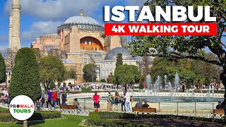 🇹🇷 Istanbul Türkiye  Walking Tour Through Worlds Most Popular City  4K60fps [upl. by Ulah]