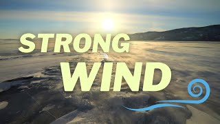 Strong Wind Sound Effect  Heavy Gust [upl. by Arod]