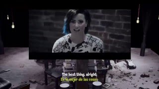 Olly Murs  Up Official Video ft Demi Lovato Sub Español y Lyrics [upl. by Cavanagh]