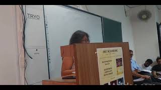 Discussants Remarks  Prof Chirashree Dasgupta  JNU ACADEMIC [upl. by Oetomit]