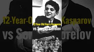 12YearOld Garry Kasparov vs Sergey Gorelov [upl. by Raynell]