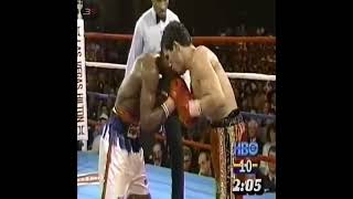 THAT ROUND  JULIO CESAR CHAVEZ vs MELDRICK TAYLOR I  ROUND 10 1990 HD shorts highlights [upl. by Asial532]