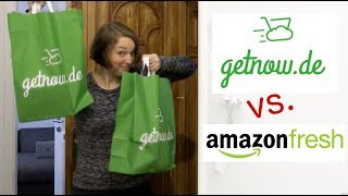 Lebensmittel liefern lassen  Amazon fresh vs Getnow [upl. by Oinotnaocram]