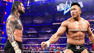 Roman Reigns vs Akira Tozawa  Full Match  WWE 2K24  23 Nov 2024 [upl. by Kristofor25]