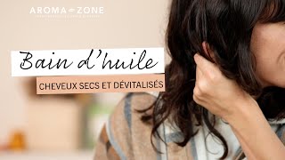 Recette DIY  Bain dhuile Cheveux secs et dévitalisés [upl. by Lebama12]