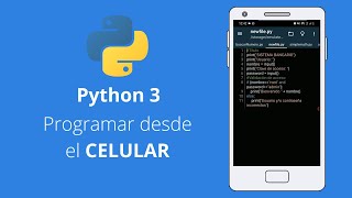 ▶ Python 3 en Android usando Pydroid [upl. by Moneta]