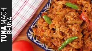 টুনা মাছ রান্না  Tuna Fish Bhuna  Quick and Easy Tuna Fish Recipe [upl. by Etnom]