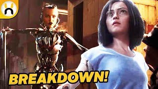 Alita Battle Angel Official Trailer BREAKDOWN [upl. by Assilaj565]