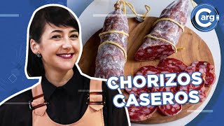 CÓMO PREPARO CHORIZOS CASEROS [upl. by Ahseek]