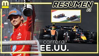 RESUMEN de la CARRERA del GP de EEUU de F1 [upl. by Kym]