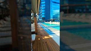 Hilton Bomonti Hotel Istanbul 🇹🇷 TravelVlog Travel Hilton Istanbul SwimmingPool [upl. by Ruenhcs]