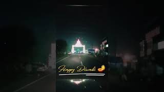 Happy Diwali 🎇 Light show trending video tithi hembram offical short video [upl. by Heger3]