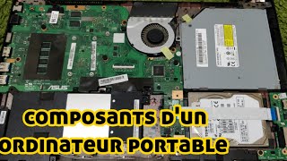 les composants dun ordinateur portable [upl. by Danica]