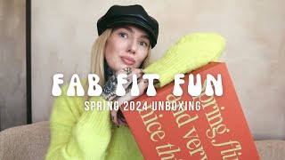 FABFITFUN SPRING 2024 BOX UNBOXING [upl. by Salamone]