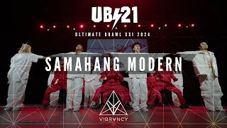 Samahang Modern  Ultimate Brawl XXI 2024 VIBRVNCY Front Row 4K [upl. by Klemens960]