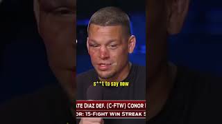 Nate Diaz quotOh Youre a Wrestler Nowquot [upl. by Ingeborg329]