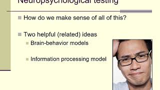 Class 15a basics of neuropsychological testing [upl. by Beilul]