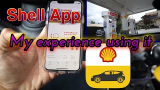 Shell App My Experience Pay at the Pump [upl. by Nehpets]