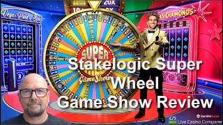 Stakelogic Super Wheel Game Show Review [upl. by Kiah]