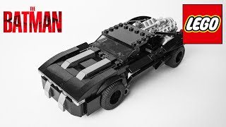 The Batman Batmobile My first LEGO MOC about The Batman 2022 [upl. by Lumpkin]