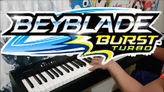 Beyblade Burst Turbo Theme Song  quotTurboquot Piano [upl. by Hiroshi391]