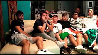 RIGORI ITALIA INGHILTERRA LIVE REACTION CAMPIONI D’EUROPA🇮🇹🇮🇹🇮🇹🇮🇹 [upl. by Schafer98]