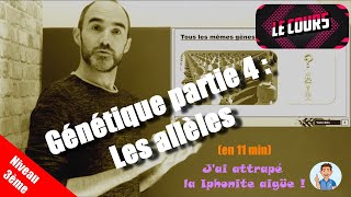 COURS 3ème  Génétique partie 4  Les allèles [upl. by Kan]