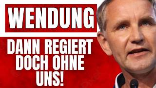 Björn Höcke erteilt CDU PLÖTZLICH HEFTIGE ABSAGE und VERRÄT AFD STRATEGIE [upl. by Emlyn]