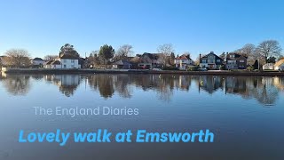 A WALK AROUND BEAUTIFUL EMSWORTH [upl. by Siuqram]