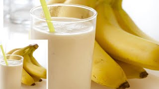 Banana Smoothie recipe  easy homemade banana smoothie  makis world [upl. by Latsyek]