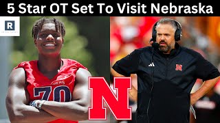 Nebraska Getting A Visit From The 1 OT In The Country  Nebraska Football Recruiting News [upl. by Lyndy]