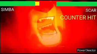 Simba vs Scar WITH HEALTHBARS l Final Fight l НD l The Lion King [upl. by Budworth282]