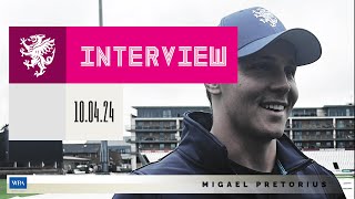 INTERVIEW Migael Pretorius discusses Somerset stint [upl. by Salas]