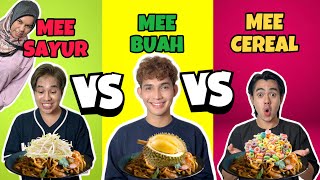 SIAPAKAH PENGGANTI ECAH DAUD BERANAK MEE SAYUR VS MEE BUAH VS MEE CEREAL [upl. by Pierrette]